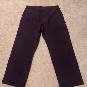 Men's Brown Double Knee Carpenter Pants (38x30)